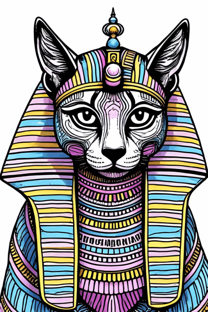 Cat Lovers Gift Coloring Book