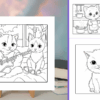 Animal coloring book