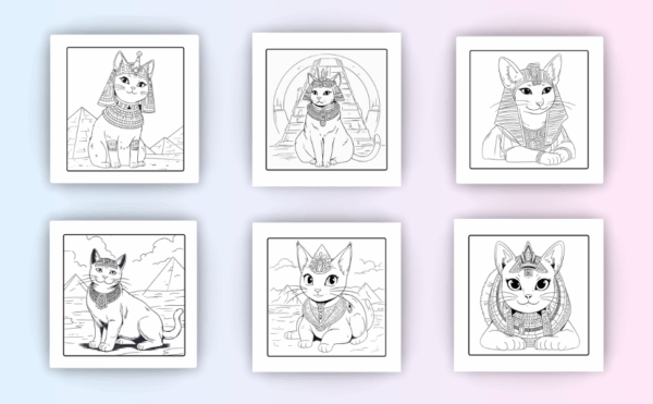 Animals coloring book