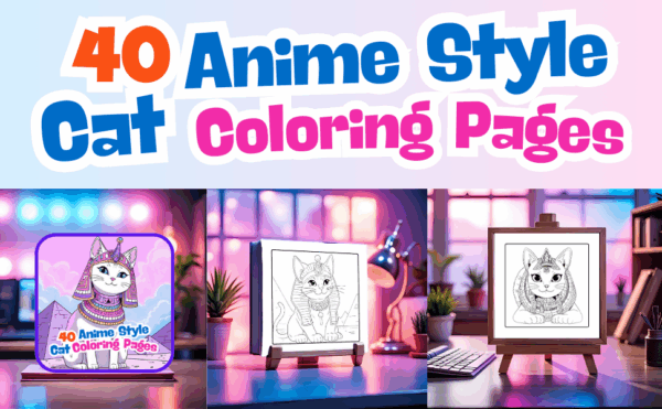 Anime coloring pages for adults
