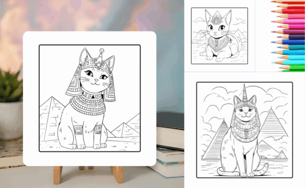 Kitten Coloring Sheets